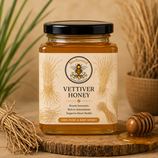 Vettiver Honey – BeeRooted Organic Raw Honey