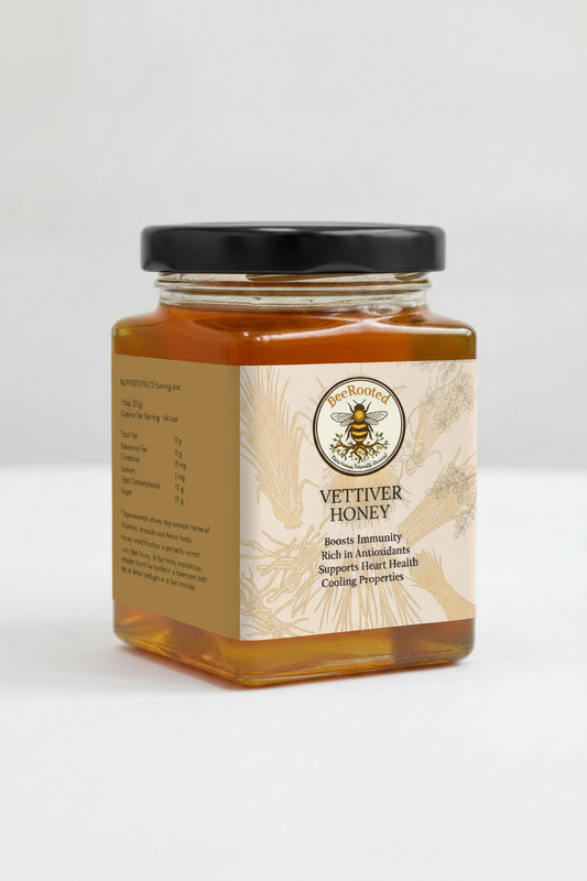 Vettiver Honey – BeeRooted Organic Raw Honey